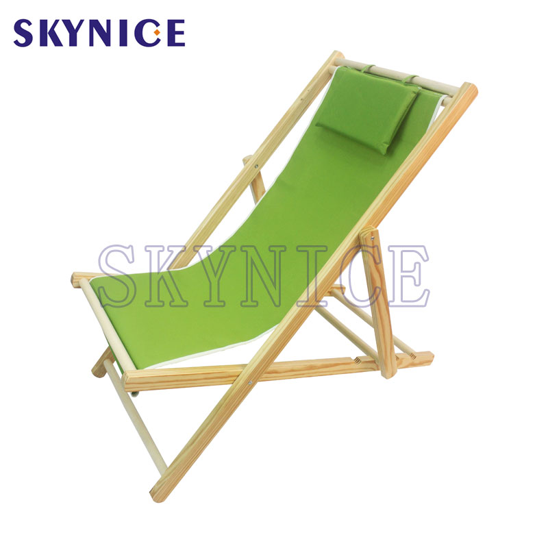 Volding Kohandatav Oxford Canvas Beach Chair